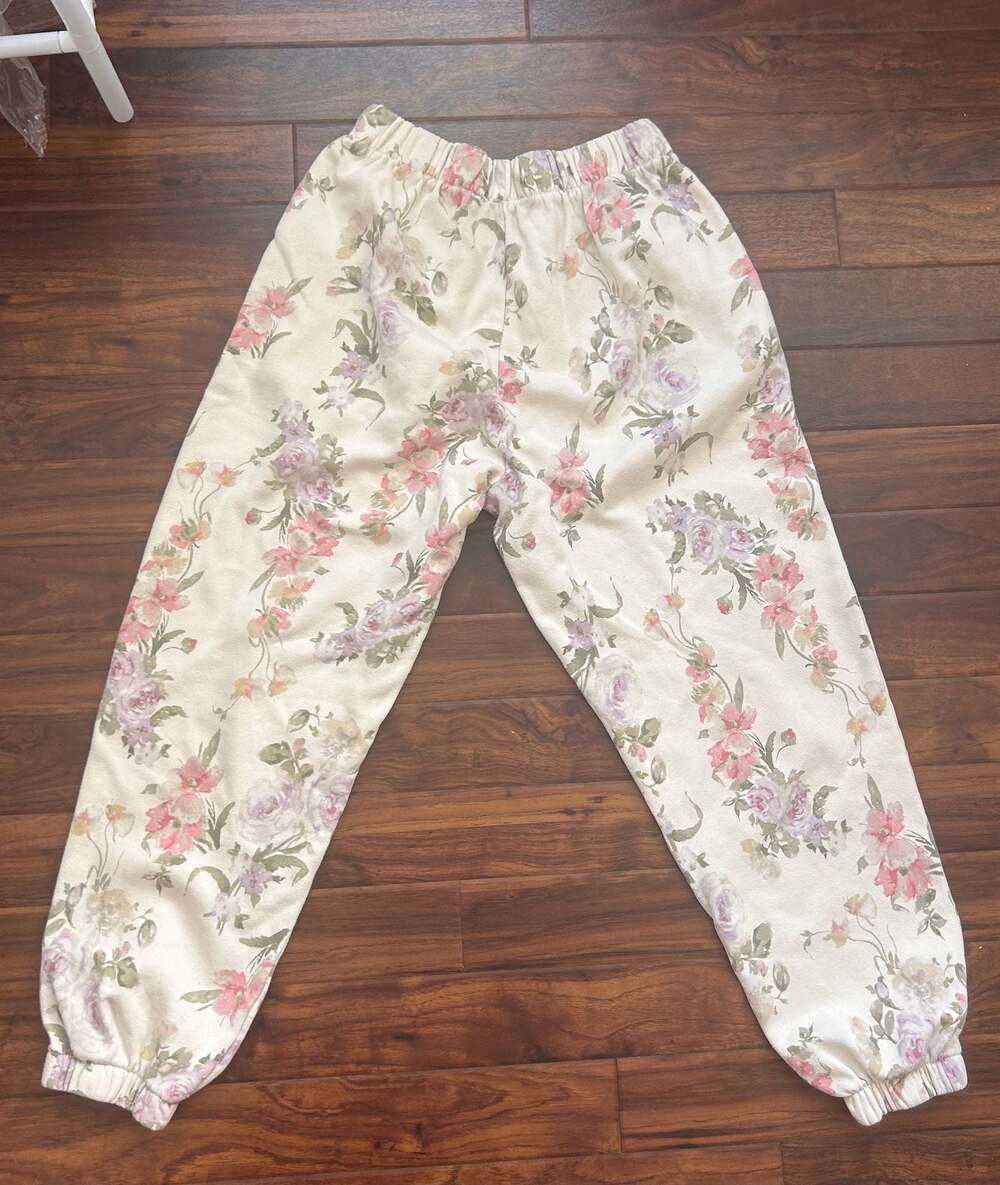 Gap x LoveShackFancy Floral Print Hoodie and Jogger Set Size S - Picture 14 of 15